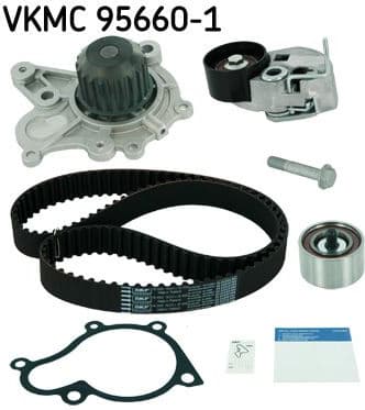 Timing belt kit with water pump VKMC 95660-1
