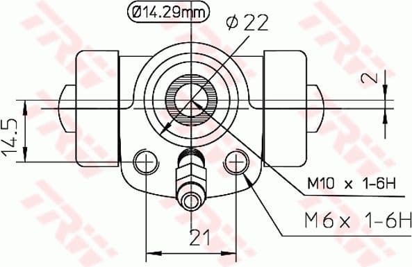 Wheel Brake Cylinder BWA108 - image 3