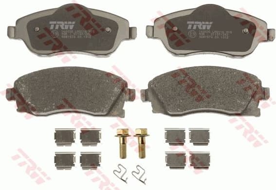 Brake Pad Set, disc brake COTEC GDB1570 - image 3
