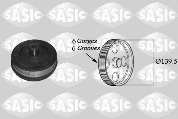 Belt Pulley, crankshaft 2156019
