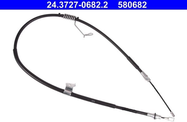 Cable Pull, parking brake 24.3727-0682.2 - image 2