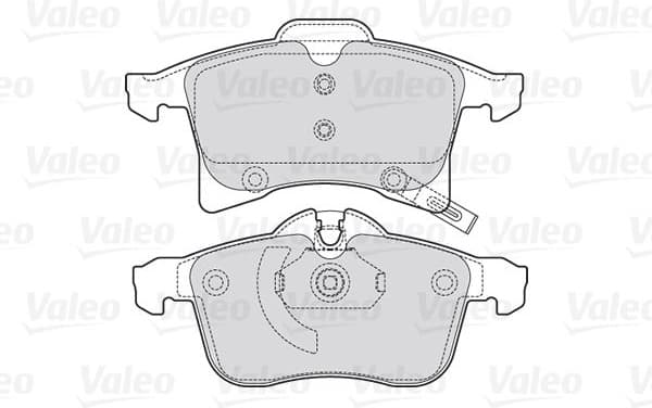 Brake Pad Set, disc brake ESSENTIAL 301860 - image 2