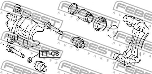 Accessory Kit, brake caliper TT-CS - image 2