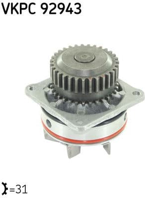 Water pump cooling system VKPC92943 - image 2