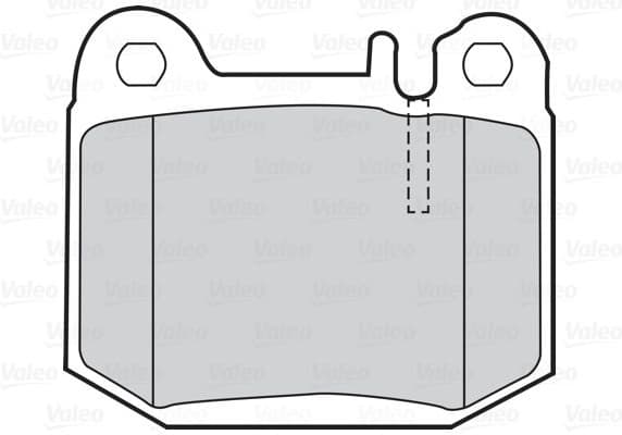 Brake Pad Set, disc brake ESSENTIAL 302053