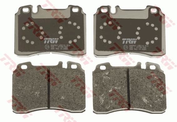 Brake Pad Set, disc brake COTEC GDB962 - image 4