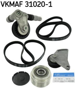 V-ribbed Belt Set VKMAF 31020-1 - image 3