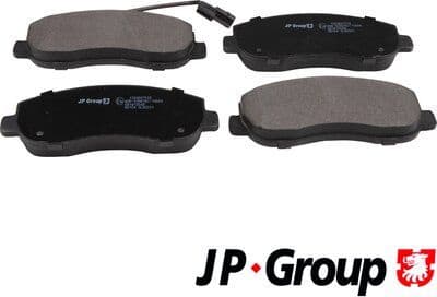 Brake Pad Set, disc brake JP 1263607510