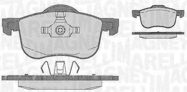 Brake Pad Set, disc brake 363916060422