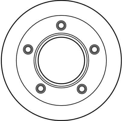 Brake Disc TRW SINGLE DF2579S - image 4
