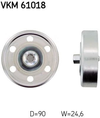 Tensioner belt VKM61018 - image 3