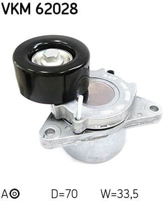 Tensioner belt VKM62028