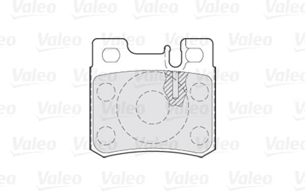 Brake Pad Set, disc brake ESSENTIAL 301272 - image 2