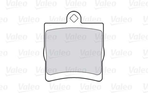 Brake Pad Set, disc brake ESSENTIAL 301444 - image 2