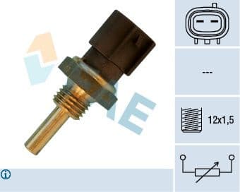 Sensor, coolant temperature 33580