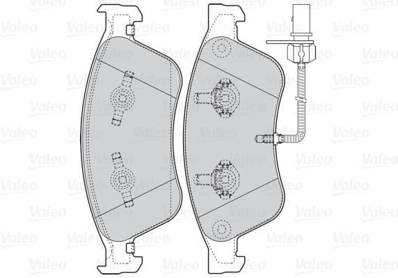 Brake Pad Set, disc brake ESSENTIAL 302071 - image 2
