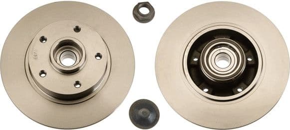 Brake Disc TRW SINGLE DF6190BS - image 2