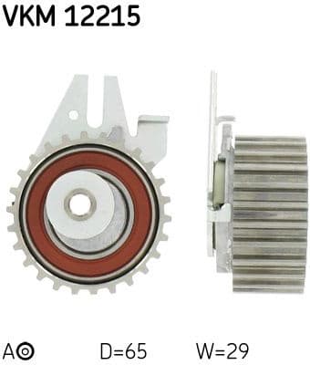 Tensioner Pulley, timing belt VKM 12215 - image 2