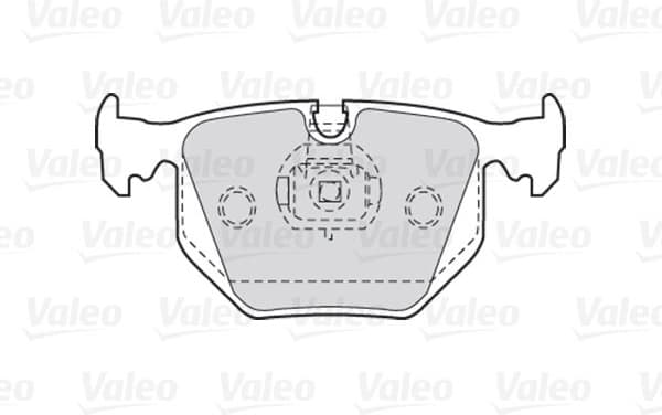 Brake Pad Set, disc brake ESSENTIAL 301580 - image 2