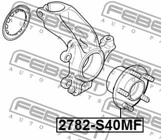 Wheel Hub 2782-S40MF - image 2