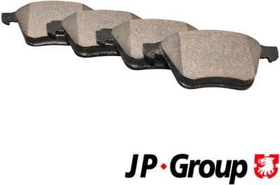 Brake Pad Set, disc brake JP 4963600610