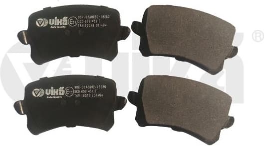 Brake Pad Set, disc brake 66981056201
