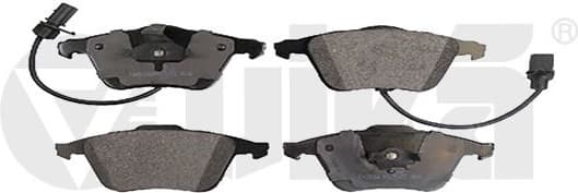 Brake Pad Set, disc brake 66981693801
