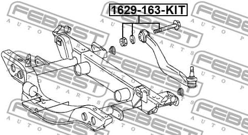 Camber Correction Screw 1629-163-KIT - image 2