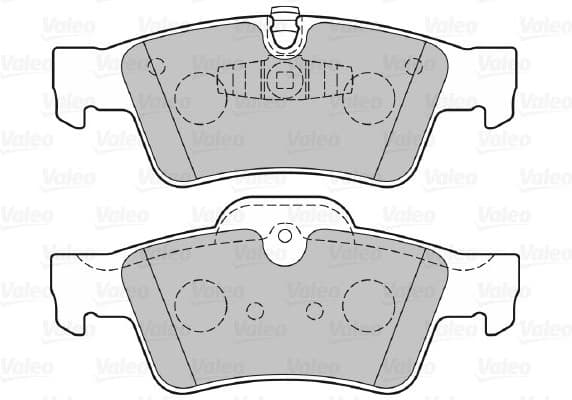 Brake Pad Set, disc brake ESSENTIAL 301802 - image 2