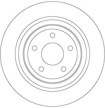 Brake Disc DF6872 - image 2