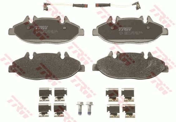 Brake Pad Set, disc brake COTEC GDB1600 - image 3