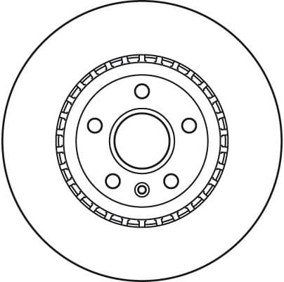 Brake Disc TRW SINGLE DF6113S - image 4