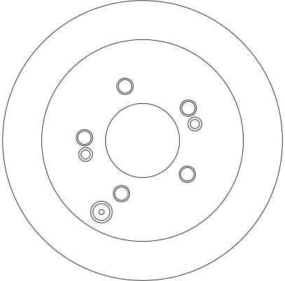 Brake Disc DF4287 - image 4