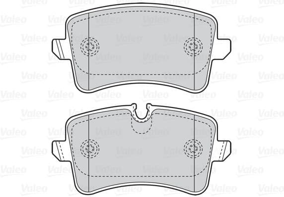 Brake Pad Set, disc brake ESSENTIAL 302157 - image 2