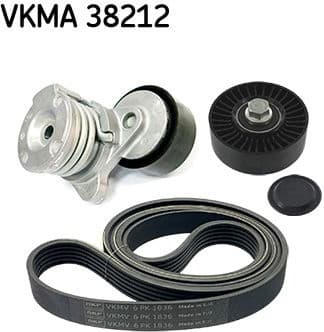 V-ribbed Belt Set VKMA 38212 - image 3