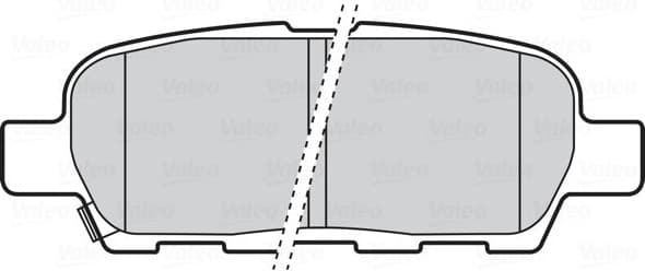 Brake Pad Set, disc brake ESSENTIAL 301672 - image 2