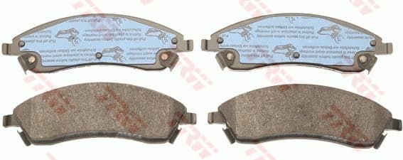 Brake Pad Set, disc brake GDB4451 - image 4