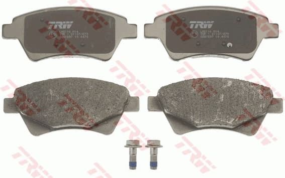 Brake Pad Set, disc brake COTEC GDB1597 - image 3