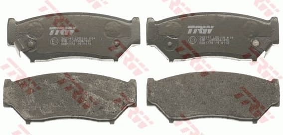 Brake Pad Set, disc brake COTEC GDB1174 - image 4