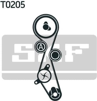 Timing belt kit VKMA03257 - image 2