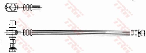 Brake Hose PHD1015 - image 6