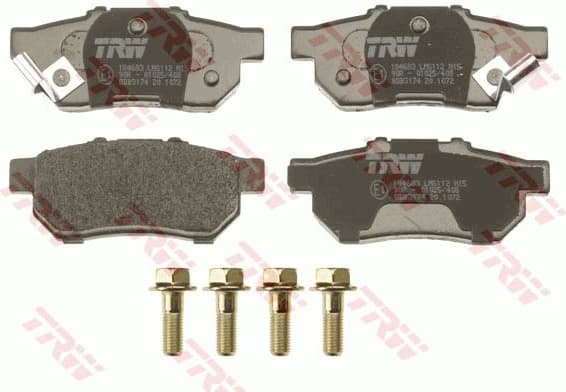 Brake Pad Set, disc brake COTEC GDB3174 - image 3