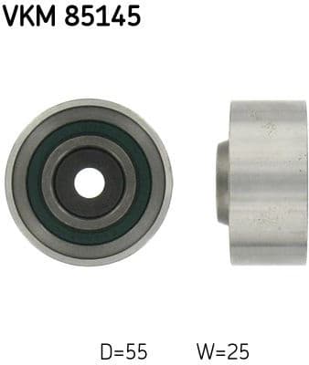 Deflection Pulley/Guide Pulley, timing belt VKM 85145 - image 2