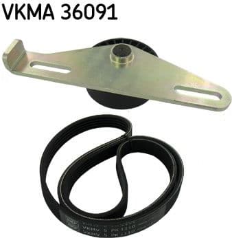 V-ribbed Belt Set VKMA 36091 - image 2