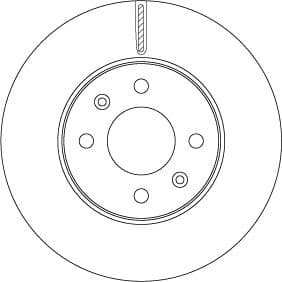 Brake Disc DF6794 - image 2