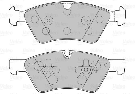 Brake Pad Set, disc brake ESSENTIAL 301107 - image 2
