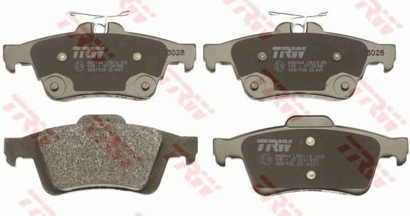 Brake Pad Set, disc brake COTEC GDB1938 - image 4