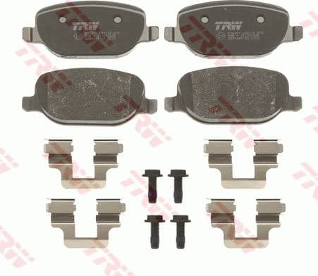 Brake Pad Set, disc brake COTEC GDB1649 - image 3