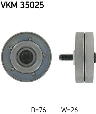 Tensioner belt VKM35025 - image 3