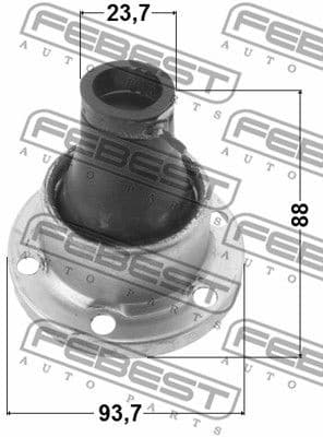 Bellow, drive shaft 1215-TERSA - image 2